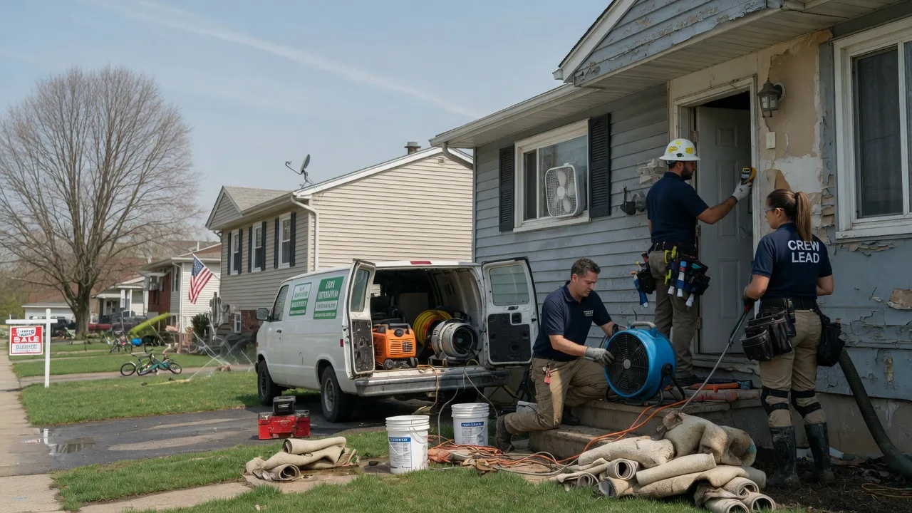 Flood Cleanup in Grand Valley, PA near me