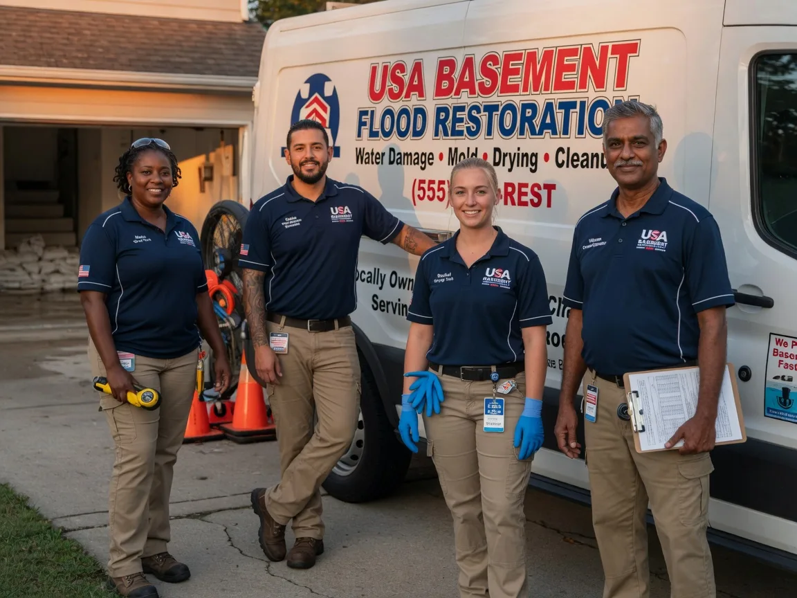 Basement Flood Cleanup company in Grand Valley, PA